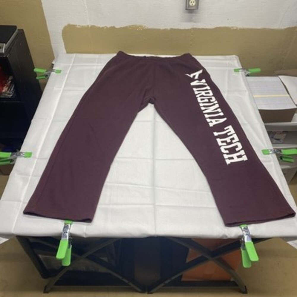 JanSport Virginia Tech Hokies Maroon Sweatpants! Size 2 XL!